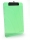 Clipboard standard Office box, A4, transparent PP, verde